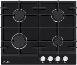 Газовая варочная поверхность Lex GVG 642A BBL черный