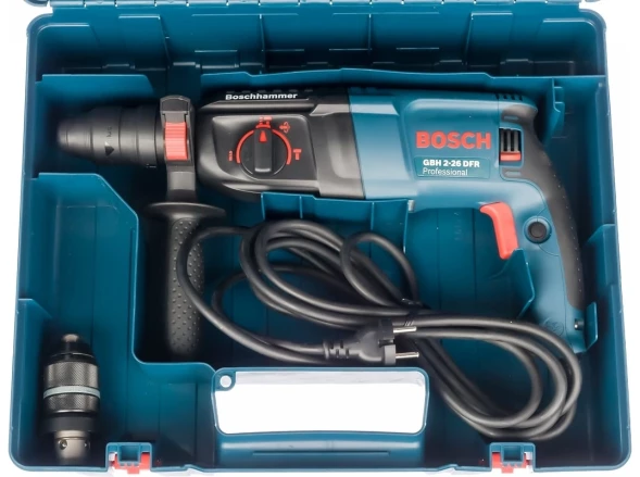Перфоратор Bosch GBH 2-26 DFR Professional патрон:SDS-plus уд.:2.7Дж 800Вт (кейс в комплекте)