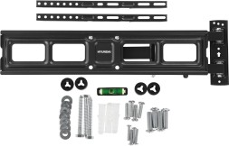 Кронштейн для телевизора Hyundai GL-N4 черный 32&amp;quot;-75&amp;quot; макс.40кг настенный поворотно-выдвижной и наклонный