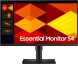 Монитор Samsung 24&amp;quot; Essential S4 S24D400GAIXCI черный IPS LED 16:9 HDMI матовая HAS Piv 1000:1 250cd 178гр/178гр 1920x1080 100Hz DP FHD USB 3.5кг