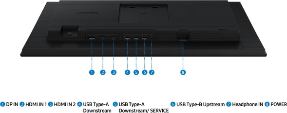 Монитор Samsung 24&amp;quot; Essential S4 S24D400GAIXCI черный IPS LED 16:9 HDMI матовая HAS Piv 1000:1 250cd 178гр/178гр 1920x1080 100Hz DP FHD USB 3.5кг