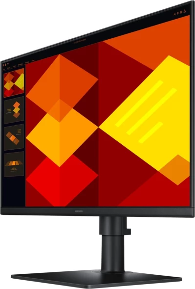 Монитор Samsung 24&amp;quot; Essential S4 S24D400GAIXCI черный IPS LED 16:9 HDMI матовая HAS Piv 1000:1 250cd 178гр/178гр 1920x1080 100Hz DP FHD USB 3.5кг