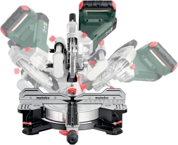 Торцовочная пила Metabo KGSV 216 MC 1500Вт 5300об/мин d=216мм