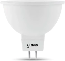 Лампа светодиодная Gauss 101505307 7Вт цок.:GU5.3 рефлек. 220B св.свеч.бел.хол. MR16 (упак.:10шт)