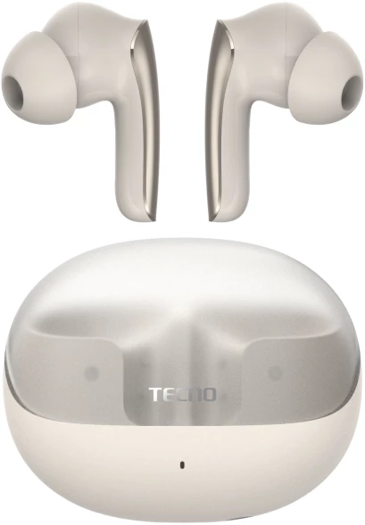Гарнитура внутриканальные Tecno Sonic 2 SC02 белый беспроводные bluetooth в ушной раковине (SC02 WHITE)
