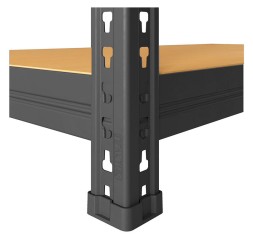 Стеллаж Практик SBL 180KD пол.:5 разборная 1803x1200x400мм антрацит (S24499375309)