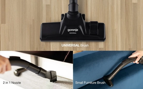 Пылесос Gorenje VC1901G2ABK 1900Вт черный