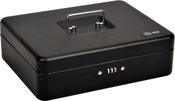 Ящик для денег без номинала Cactus CS-DCB-004 с кодовым замком 90x300x240 графитовый сталь 1.76кг