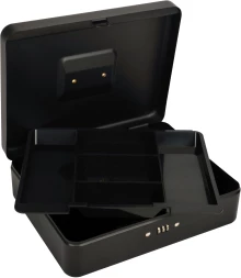 Ящик для денег без номинала Cactus CS-DCB-004 с кодовым замком 90x300x240 графитовый сталь 1.76кг