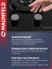 Газовая варочная поверхность Maunfeld EGHG.32.1EB/G черный