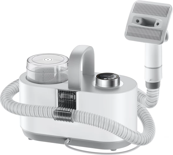 Машинка для стрижки Trouver G1 Pro белый 240Вт (насадок в компл:7шт)