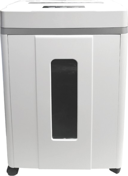 Шредер Office Kit S200TSCD 0,8x1 белый (секр.P-7) фрагменты 6лист. 25лтр. скобы пл.карты CD