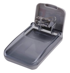 Скрепочница Deli E988 магнитная ассорти картонная коробка