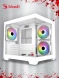 Корпус Bloody CC-121 белый без БП mATX 7x120mm 1xUSB2.0 1xUSB3.0 audio