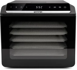 Сушка для фруктов и овощей Gorenje FDK600DB 5под. 600Вт черный