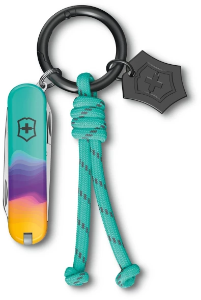 Нож перочинный Victorinox Classic SD Sydney Style (0.6223.E222) 58мм 7функц. ассорти подар.коробка в комплекте: шнурок