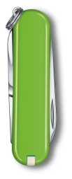 Нож перочинный Victorinox Classic SD Smashed Avocado (0.6223.43G) 58мм 7функц. подар.коробка
