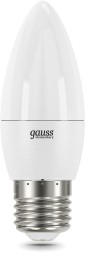 Лампа светодиодная Gauss Elementary 30222 12Вт цок.:E27 свеча 220B 4100K св.свеч.бел.нейт. (упак.:10шт)