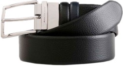 Ремень мужской Piquadro Modus CU4209MO/NBLU 125х3.5см черный/темно-синий натур.кожа