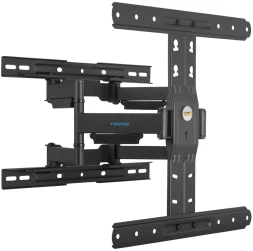 Кронштейн для телевизора Kromax Ultra Slim-101 черный 21&amp;quot;-70&amp;quot; макс.45кг настенный поворот и наклон