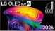 Телевизор OLED LG 42&amp;quot; OLED42C6RLA.ARU черный/серебристый 4K Ultra HD 120Hz DVB-T DVB-T2 DVB-C DVB-S2 USB WiFi Smart TV (RUS)