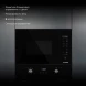 Микроволновая печь Hyundai HBW 2560 BG 25л. 900Вт черный (встраиваемая)