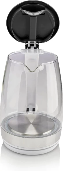 Чайник электрический Gorenje K17GXG 1.7л. 2200Вт белый/серебристый корпус: стекло/металл/пластик