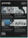 Чайник электрический Gorenje K17GXG 1.7л. 2200Вт белый/серебристый корпус: стекло/металл/пластик