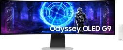 Монитор Samsung 49&amp;quot; Odyssey OLED G9 S49DG952SI серебристый OLED LED 32:9 HDMI M/M TV матовая HAS 250cd 178гр/178гр 5120x1440 240Hz FreeSync Premium Pro DP USB 12.6кг