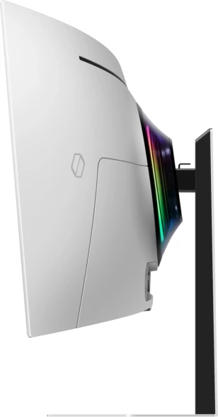 Монитор Samsung 49&amp;quot; Odyssey OLED G9 S49DG952SI серебристый OLED LED 32:9 HDMI M/M TV матовая HAS 250cd 178гр/178гр 5120x1440 240Hz FreeSync Premium Pro DP USB 12.6кг