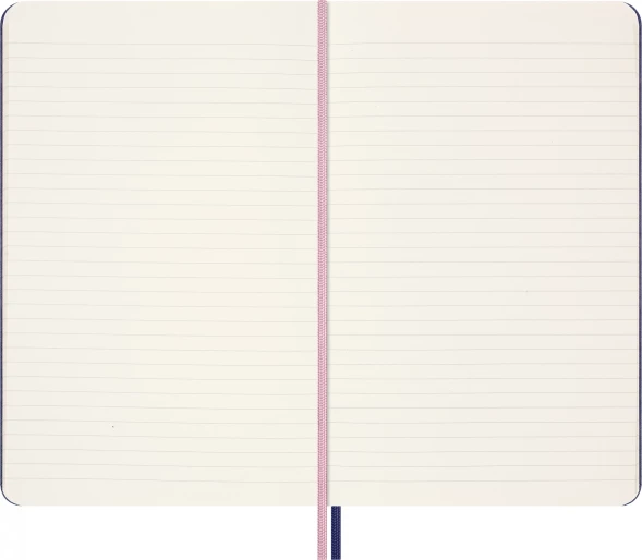 Блокнот Moleskine LIMITED EDITION SAKURA LESU08QP060BOX Large 130х210мм обложка текстиль 176стр. линейка твердая обложка подар.кор. синий 2025