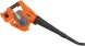 Воздуходувка-пылесос Carver СBV 01BL40-240 400Вт пит.:от аккум. оранжевый/черный