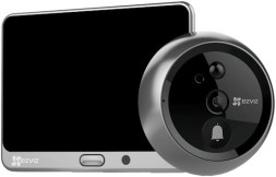Видеоглазок Ezviz CS-DP2C-A0-6E2WPFBS серебристый