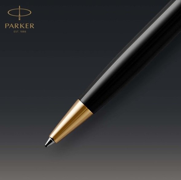 Ручка шариков. Parker Sonnet Core K530 (CW1931497) LaqBlack GT M черн. черн. подар.кор.