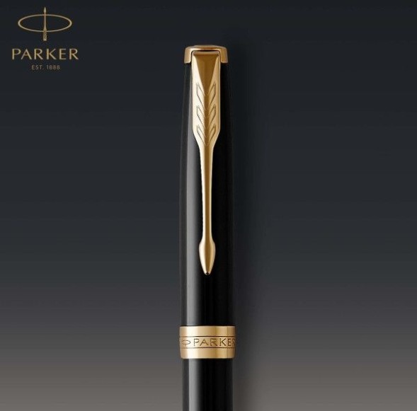 Ручка шариков. Parker Sonnet Core K530 (CW1931497) LaqBlack GT M черн. черн. подар.кор.