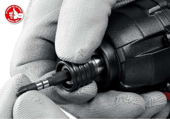 Винтоверт Зубр ГВЛ-255 аккум. патрон:квад.1/4&amp;quot;