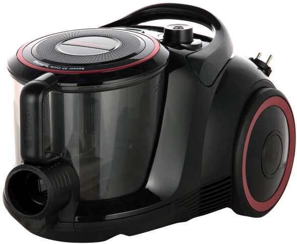 Пылесос Bosch BGS41POW1 700Вт черный/красный