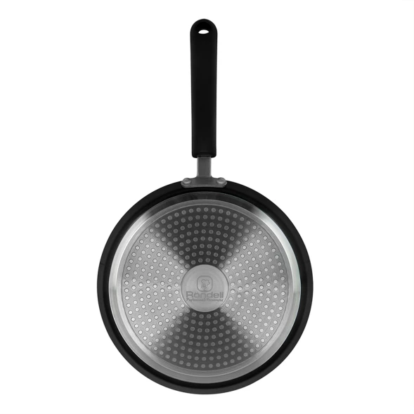 Сковорода блинная Rondell Pancake frypan RDA-020 круглая 22см покрытие: Xylan Plus ручка несъемная (без крышки) черный