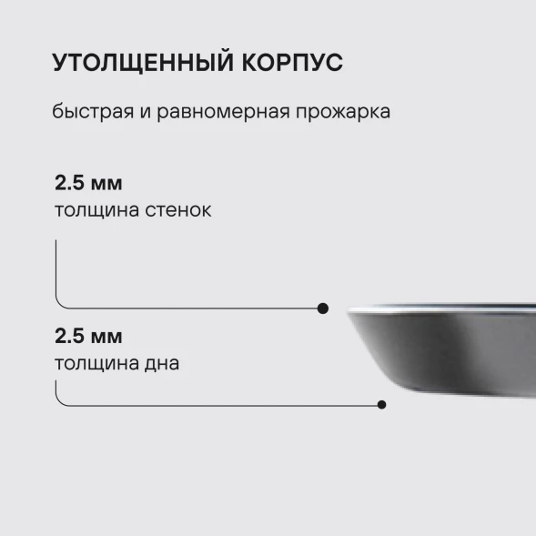 Сковорода блинная Rondell Pancake frypan RDA-020 круглая 22см покрытие: Xylan Plus ручка несъемная (без крышки) черный