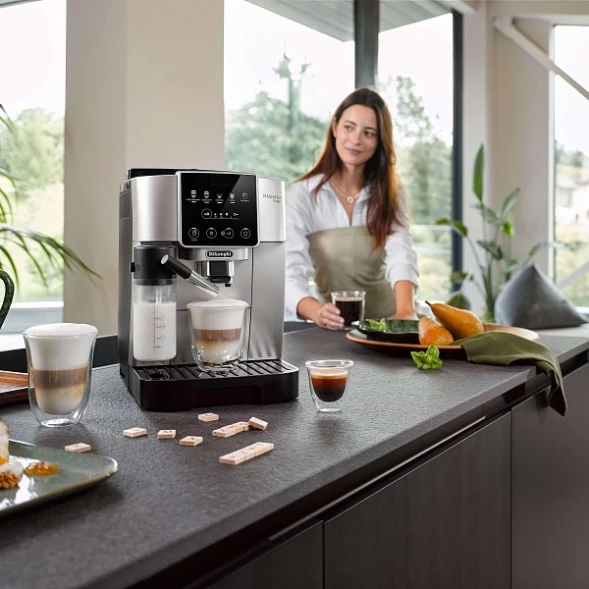 Кофемашина Delonghi Magnifica Start ECAM220.80.SB 1450Вт нержавеющая сталь