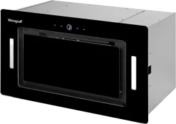 Вытяжка встраиваемая Weissgauff Aura 1200 Remote черный управление: сенсорное (1 мотор)