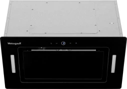 Вытяжка встраиваемая Weissgauff Aura 1200 Remote черный управление: сенсорное (1 мотор)