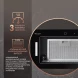 Вытяжка встраиваемая Weissgauff Aura 1200 Remote черный управление: сенсорное (1 мотор)