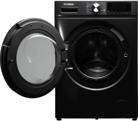Стиральная машина Hyundai WFD9403 класс: B загр.фронтальная макс.:10кг (с сушкой) темно-серый инвертер