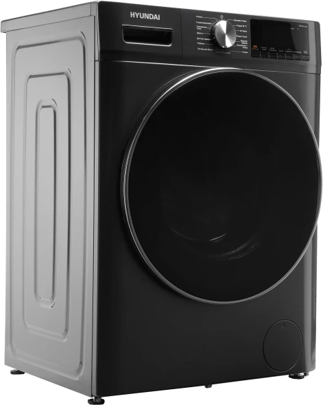 Стиральная машина Hyundai WFD9403 класс: B загр.фронтальная макс.:10кг (с сушкой) темно-серый инвертер
