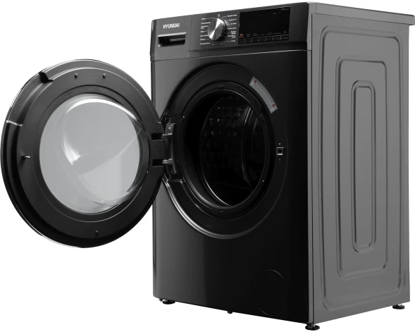 Стиральная машина Hyundai WFD9403 класс: B загр.фронтальная макс.:10кг (с сушкой) темно-серый инвертер