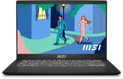 Ноутбук MSI Modern 14 C7M-238RU Ryzen 5 7530U 8Gb SSD512Gb AMD Radeon 14&amp;quot; IPS FHD (1920x1080) Windows 11 Home black WiFi BT Cam (9S7-14JK12-238)