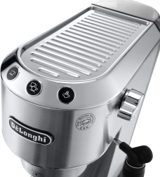 Кофеварка рожковая Delonghi EC685.M 1350Вт серебристый/черный
