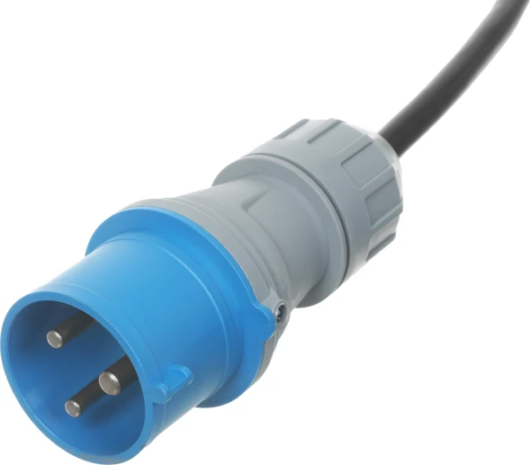 Блок распределения питания Lanmaster TWT-PDVMT1-6X36-32A верт.размещ. 6xC19 36xC13 с мониторингом 32A IEC 309 3м