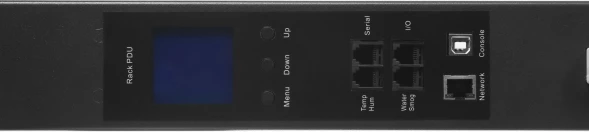 Блок распределения питания Lanmaster TWT-PDVMT1-6X36-32A верт.размещ. 6xC19 36xC13 с мониторингом 32A IEC 309 3м